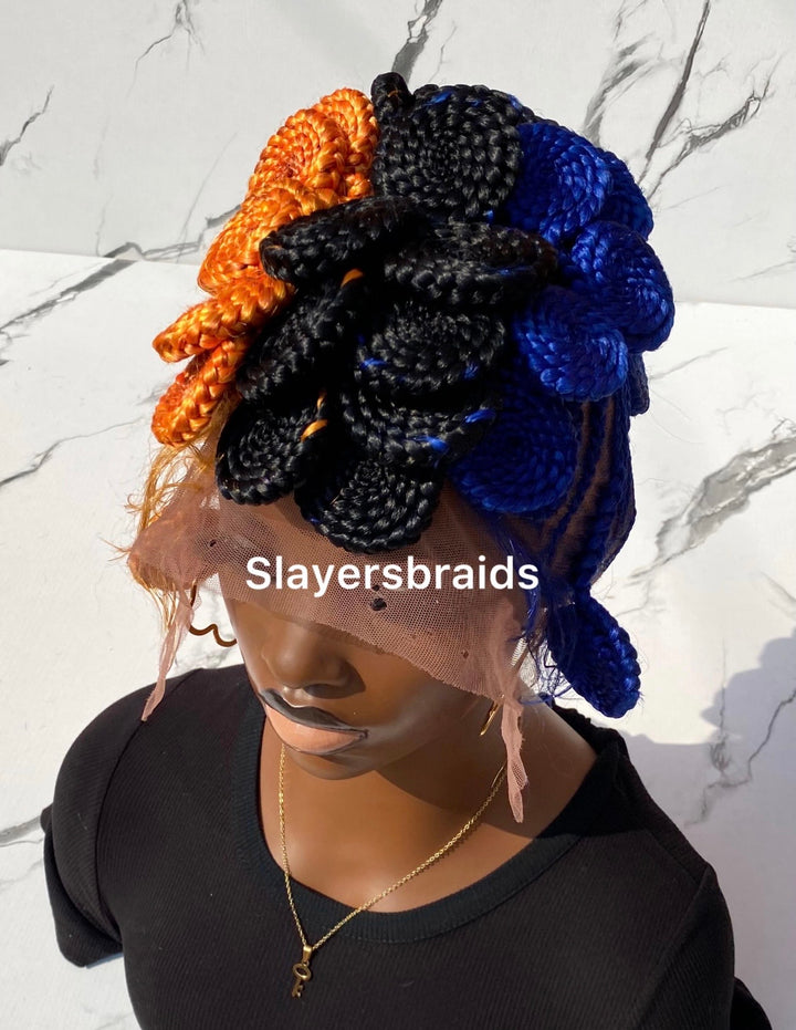 High quality Koroba Cornrow wig -Saide