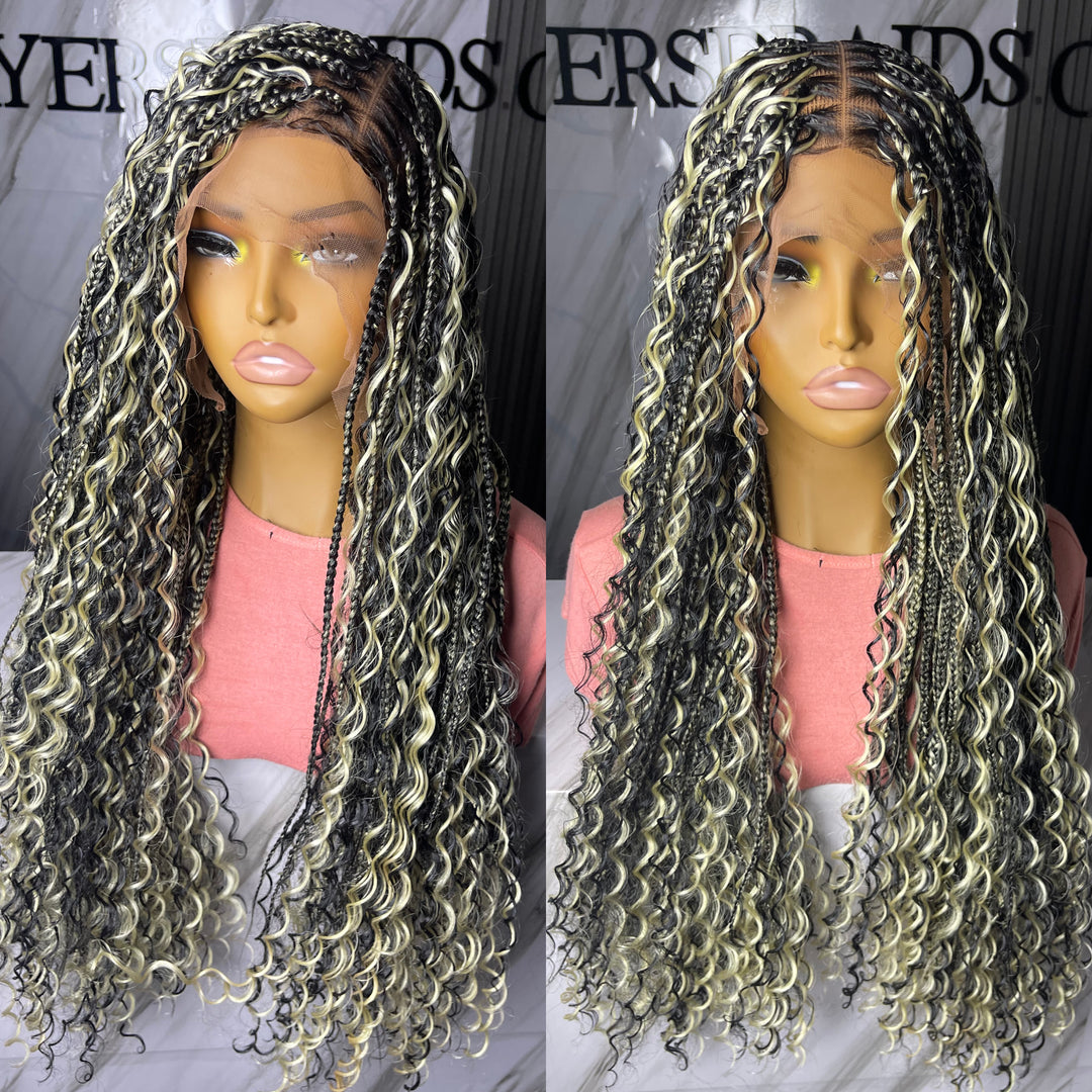 Glueless Boho Braid| 2Days Fast UK Delivery|Natural Scalp -Diana