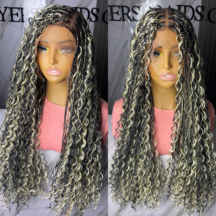 Glueless Boho Braid| 2Days Fast UK Delivery|Natural Scalp -Diana