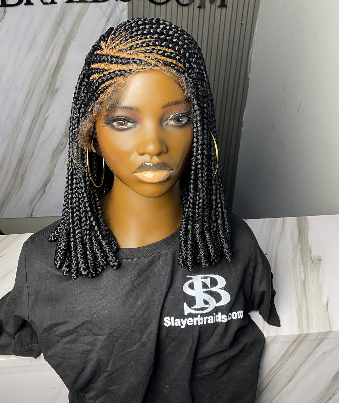 Knotted tips Cornrow Wig: Moana unit