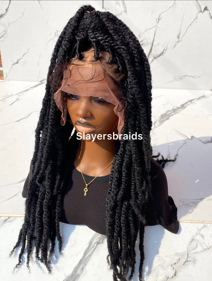 Marley Kinky Twist Dreadlock Wig -Baker