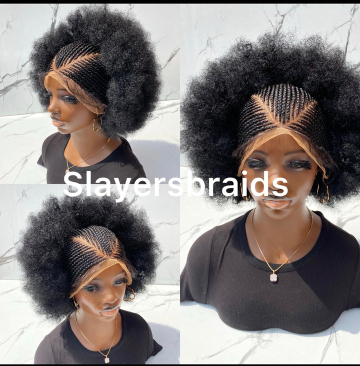 Afro Natural Wig,Easy Install Hair -Nikky