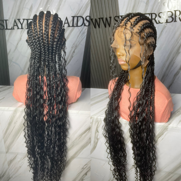 Glueless Curly Wig |Easy install |Fast Ship Uk/USA -Fina Unit 2