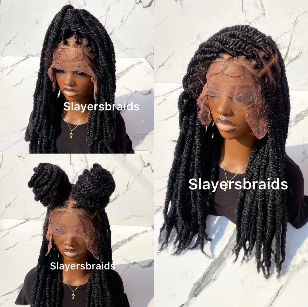 Marley Kinky Twist Dreadlock Wig -Baker