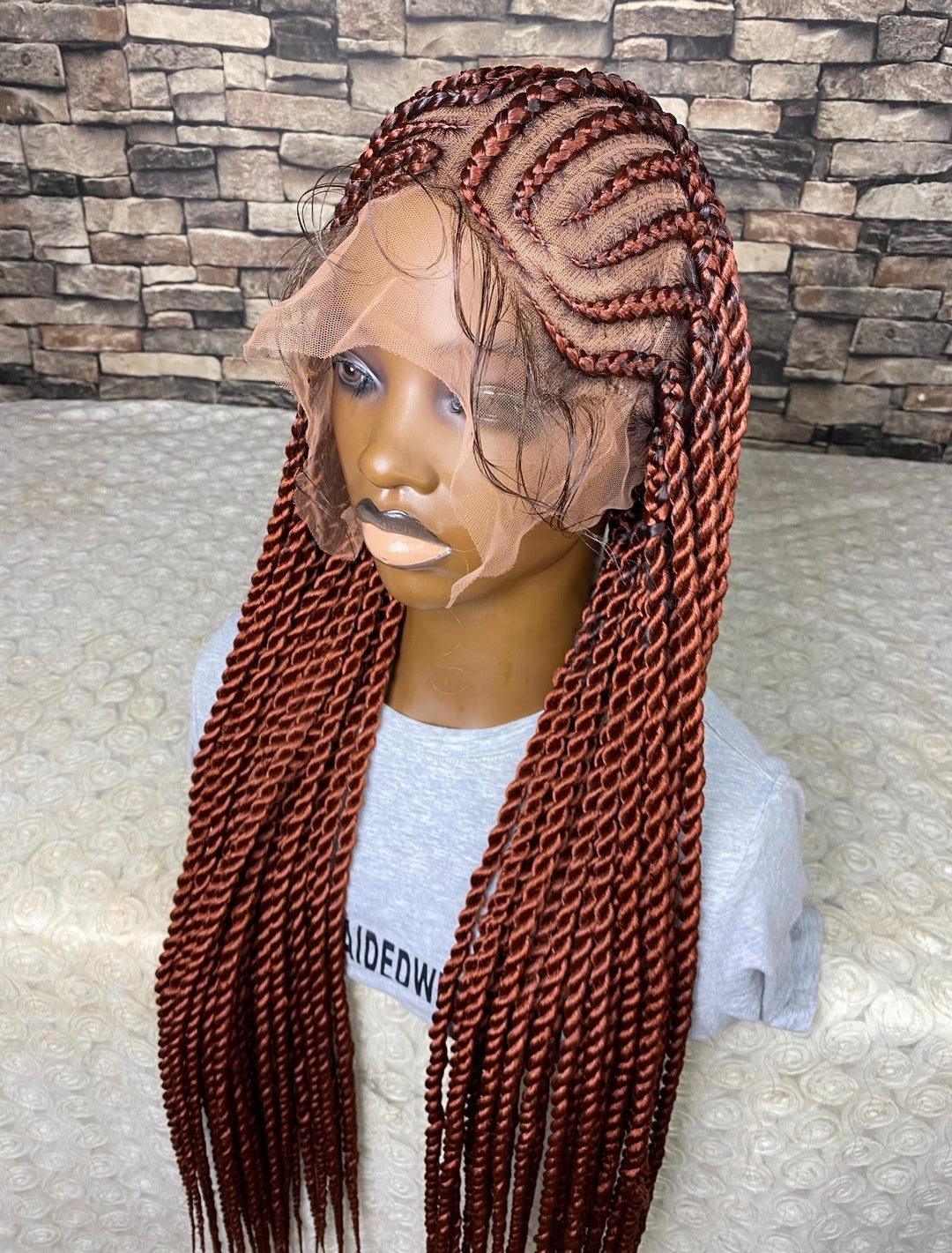 Fast Ship Protective Style Wig,Senegalese braids -Ronke