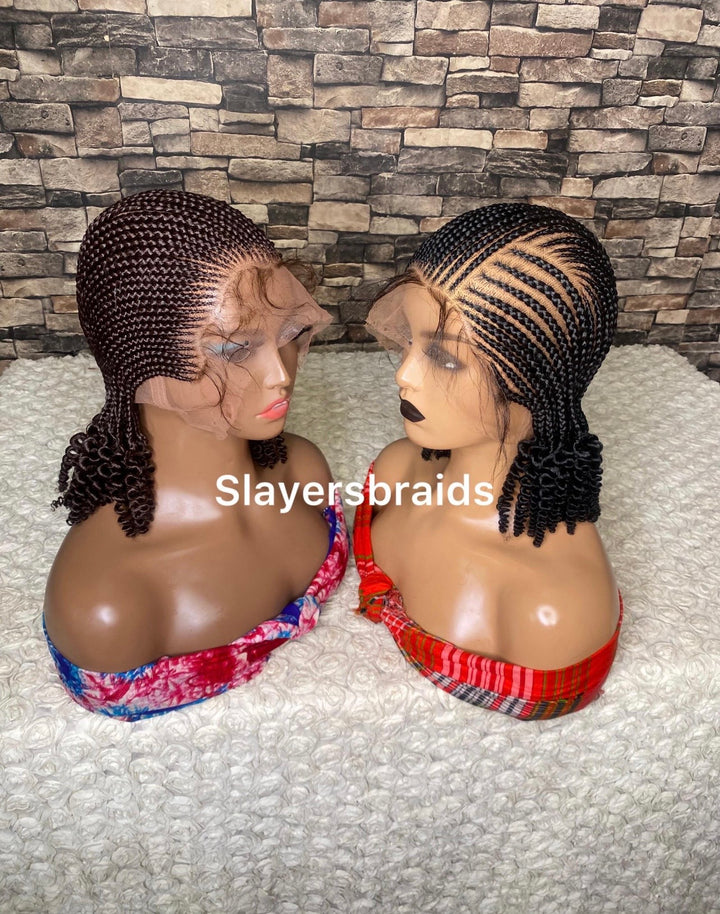 Premium All Back Cornrow Braids -Moriree