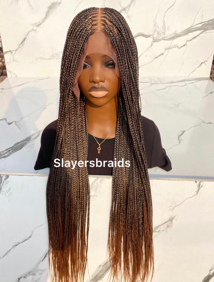 knotless Braids Wig For Black Women -Nessa unit