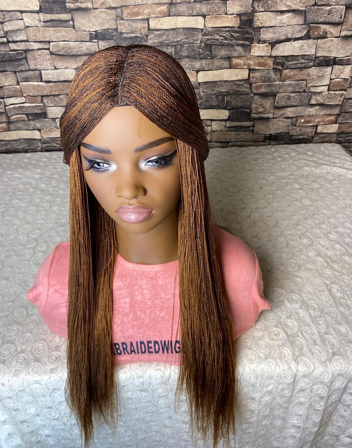 Luxury braid wig,Micro TwistBraids,Time Saving  -Nano