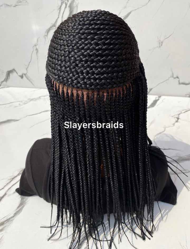 Free delivery Flawless cornrow wig -Juma