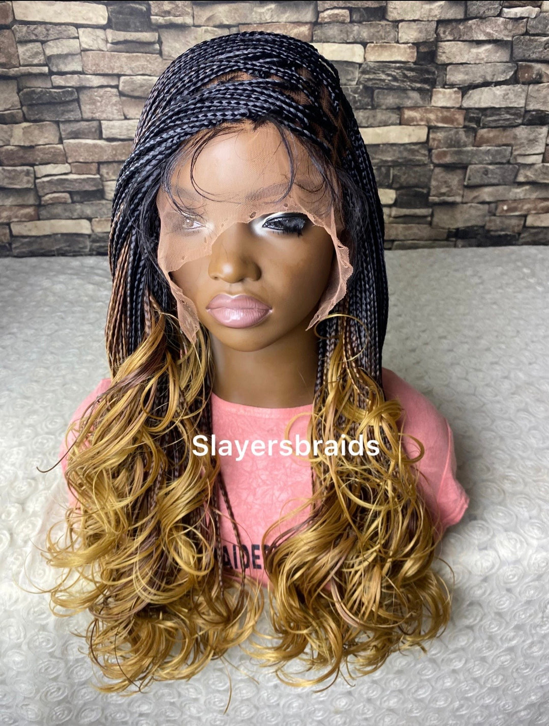 Italian Curls Ombre Knotless Wig - Debbie 