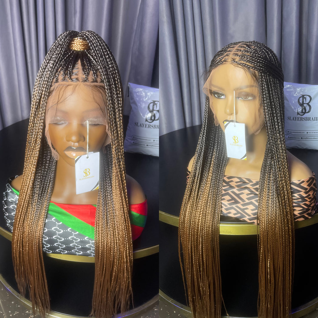 Knotless Braids Wigs For Black Women -Bora 