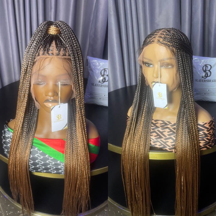 Knotless Braids Wigs For Black Women -Bora 