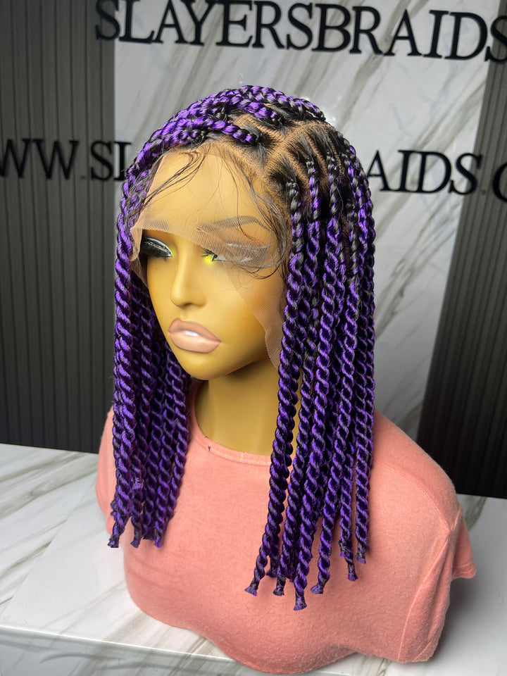 Premium quality Knotless Wig|Saves Time braids -Nana