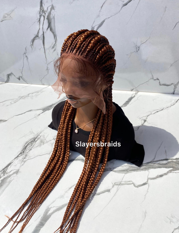Allback wig –Glueless lightweight, Limited stock Braid -Koren 