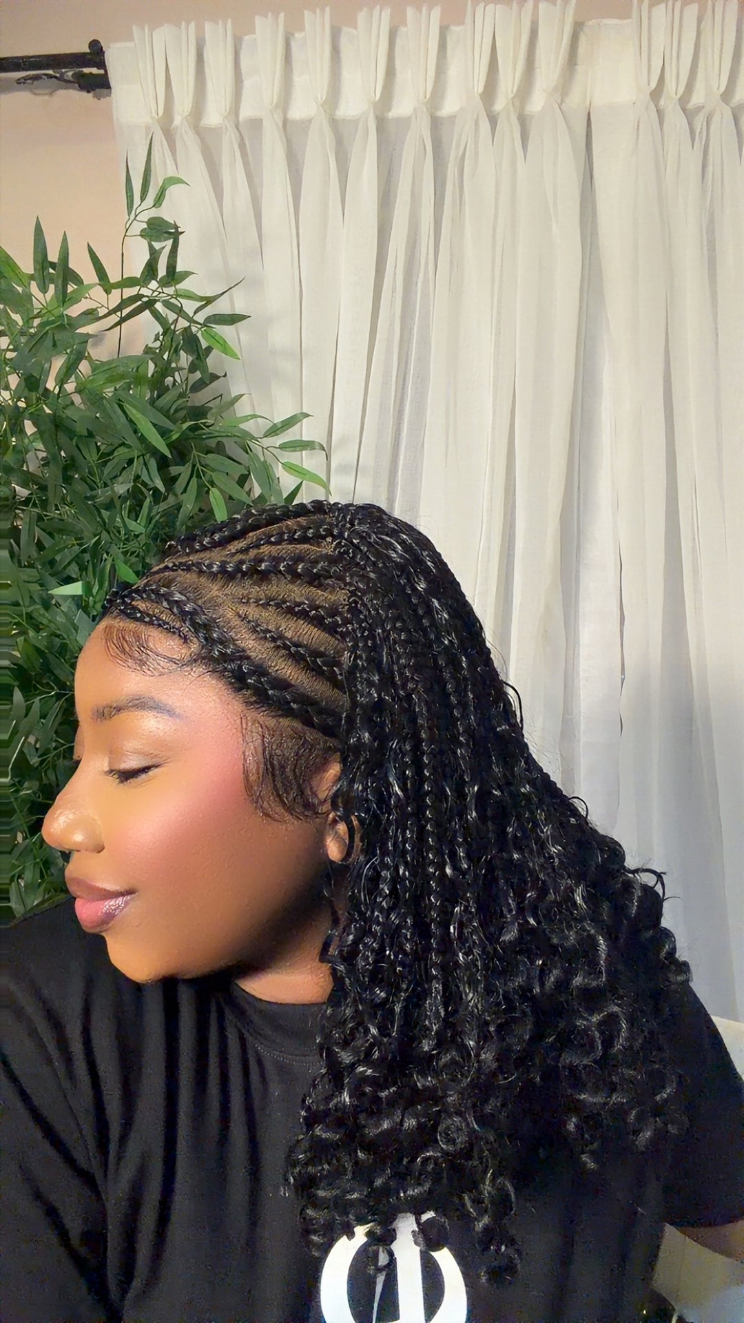 Braided Lace Wig – Easy Install, Long Lasting -Ivy Unit