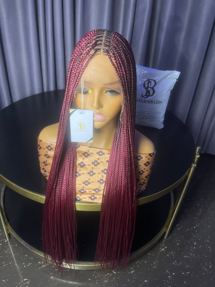 Glueless Knotless Black Women Hairstyle -Bora 