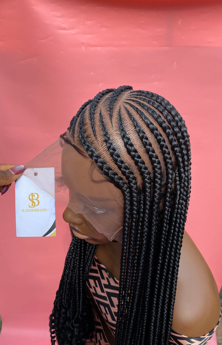 Fulani Cornrow Lemonade Braid -harida unit