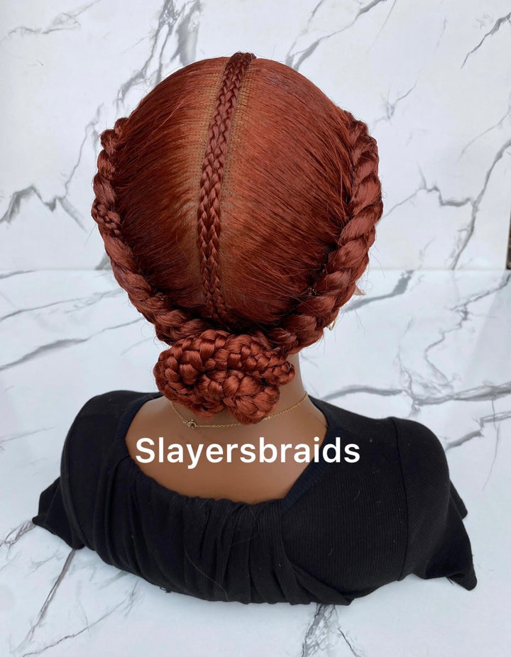 Glueless braided wigs- Alena 