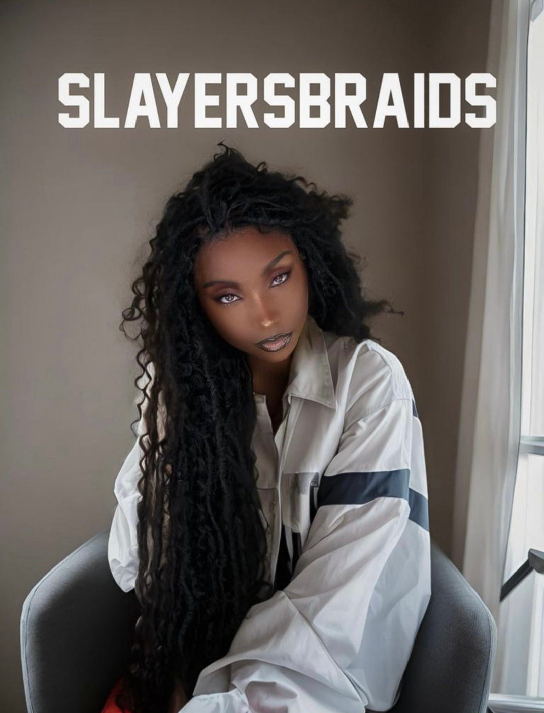 Faux Locs for black women Distressed BohoLocs -Ariel Unit