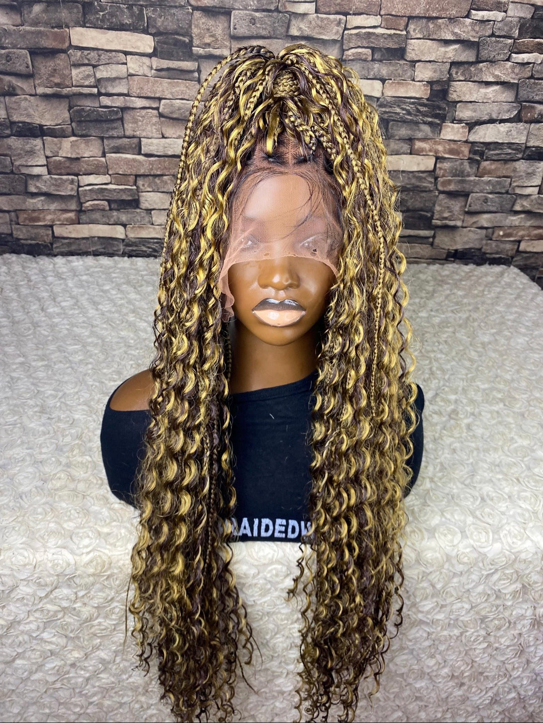 Glueless knotless Wig,BohoBraid Limited stock -Diana 33/27 mixed