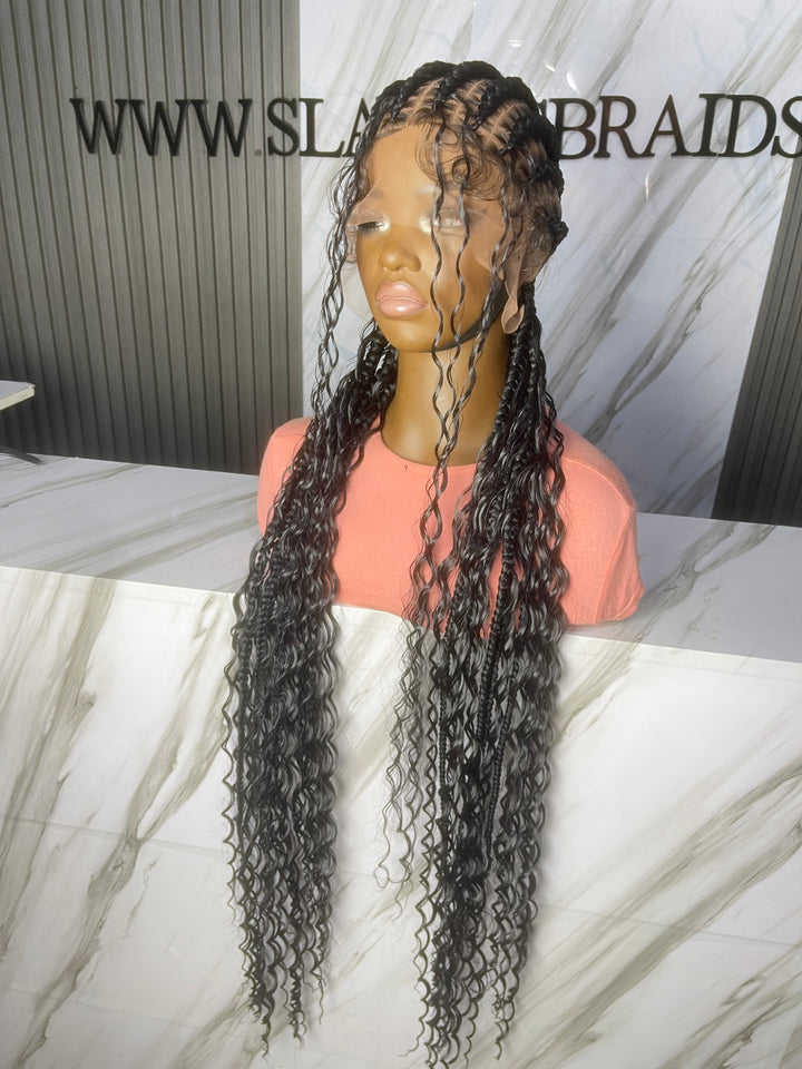 Glueless Curly Wig |Easy install |Fast Ship Uk/USA -Fina Unit 2