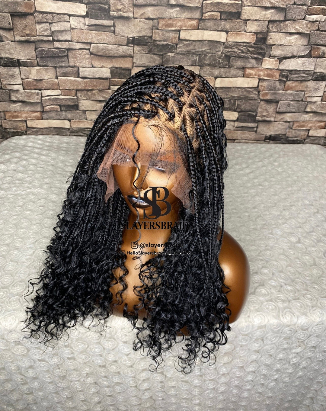 Triangle Knotless Goddess Braids -Diana 2