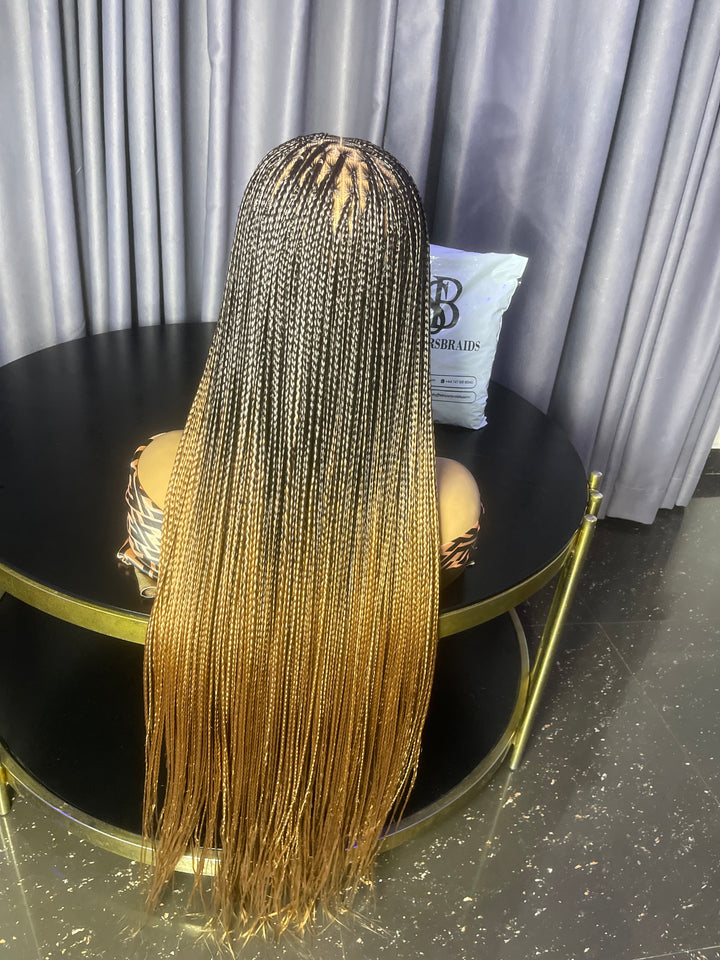 Knotless Braids Wigs For Black Women -Bora 