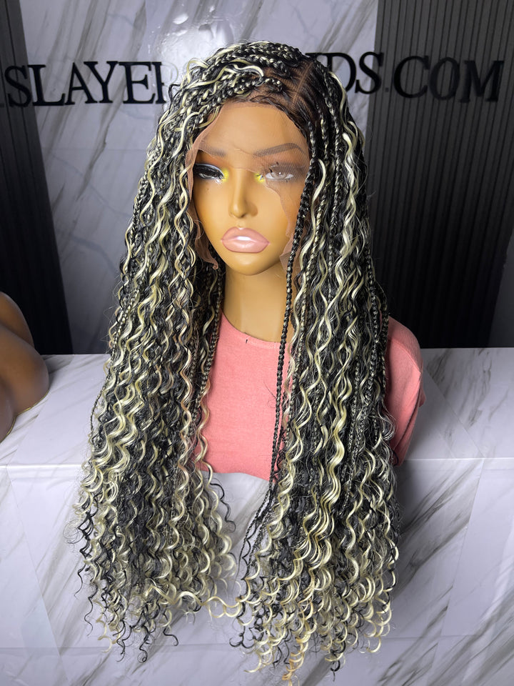 Glueless Boho Braid| 2Days Fast UK Delivery|Natural Scalp -Diana