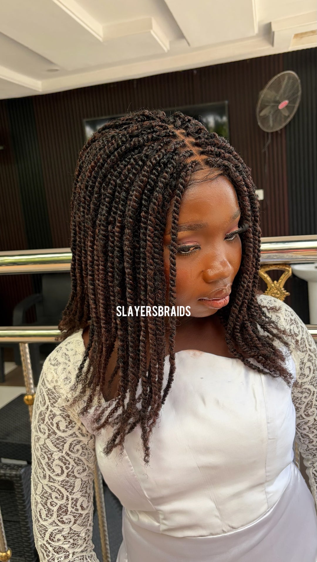 Short Kinky dread Wig|Fast ship hair- Roxanne unit