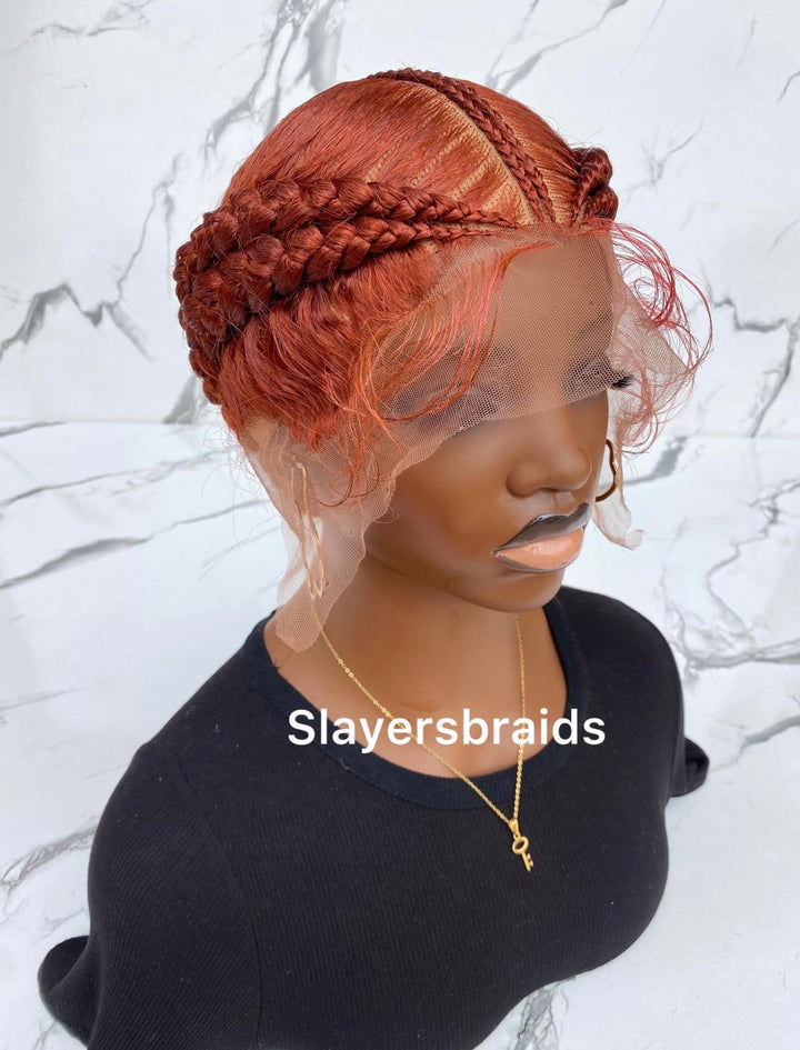Glueless braided wigs- Alena 