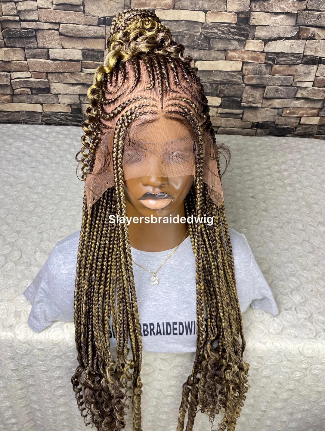 “Glueless Ginger wig for Black Women -Bosed