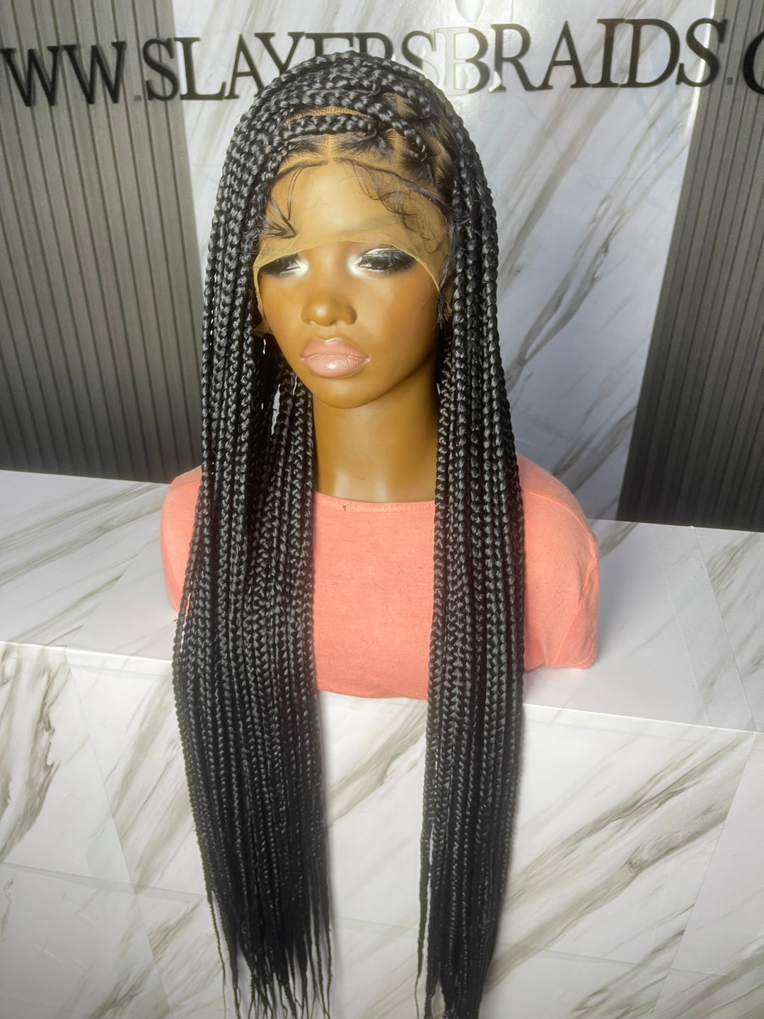 Knotless Braided Wig Protective style -Zinny2