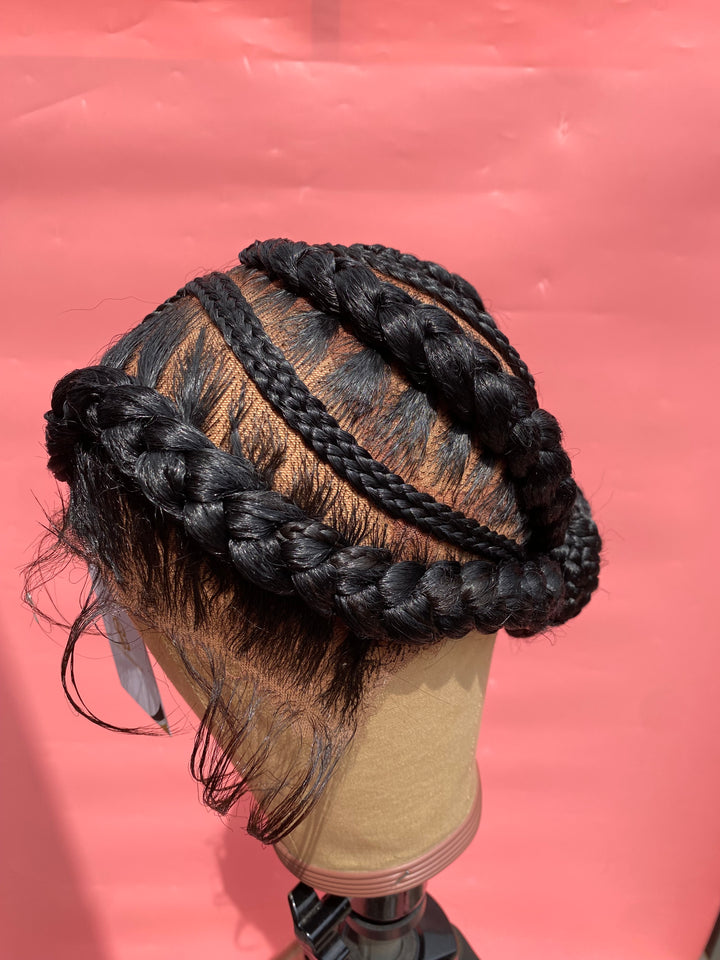 Cornrow Braids Wig For Black Women -Ola unit