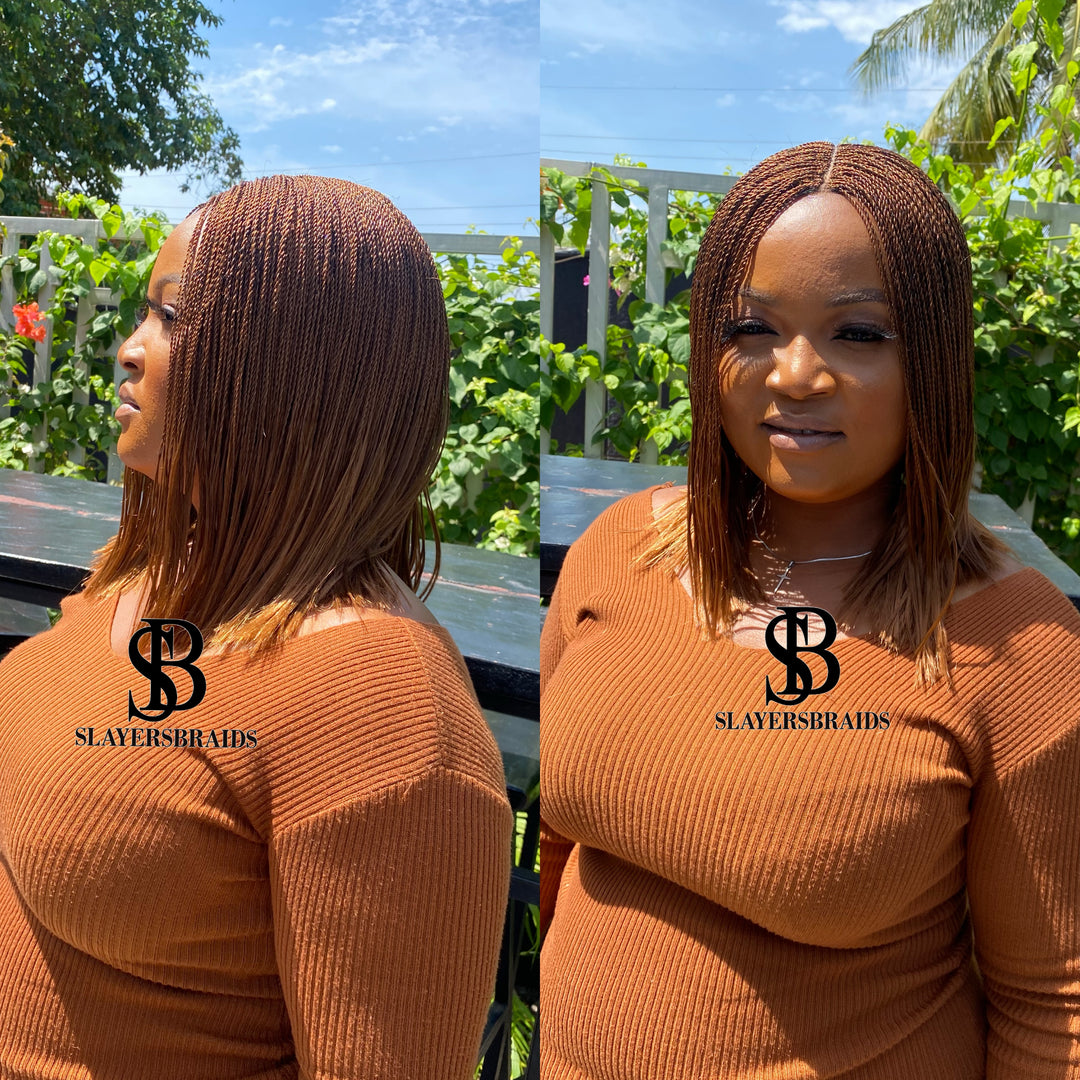 Protective Style Braids For Women Easy install hair-Bob Nano 
