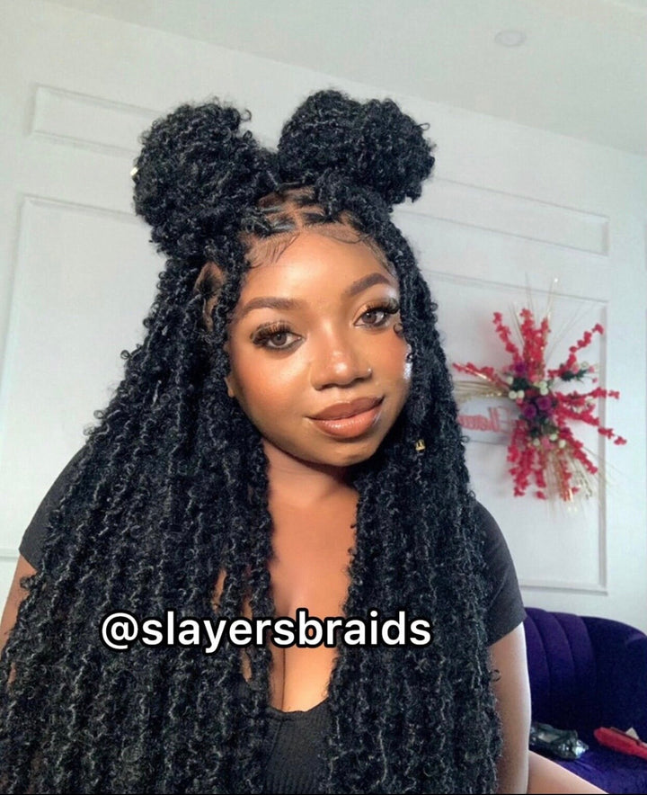 Butterfly locs Dreadlock Wig Fast Ship Distressed Loc hair -Kikiola