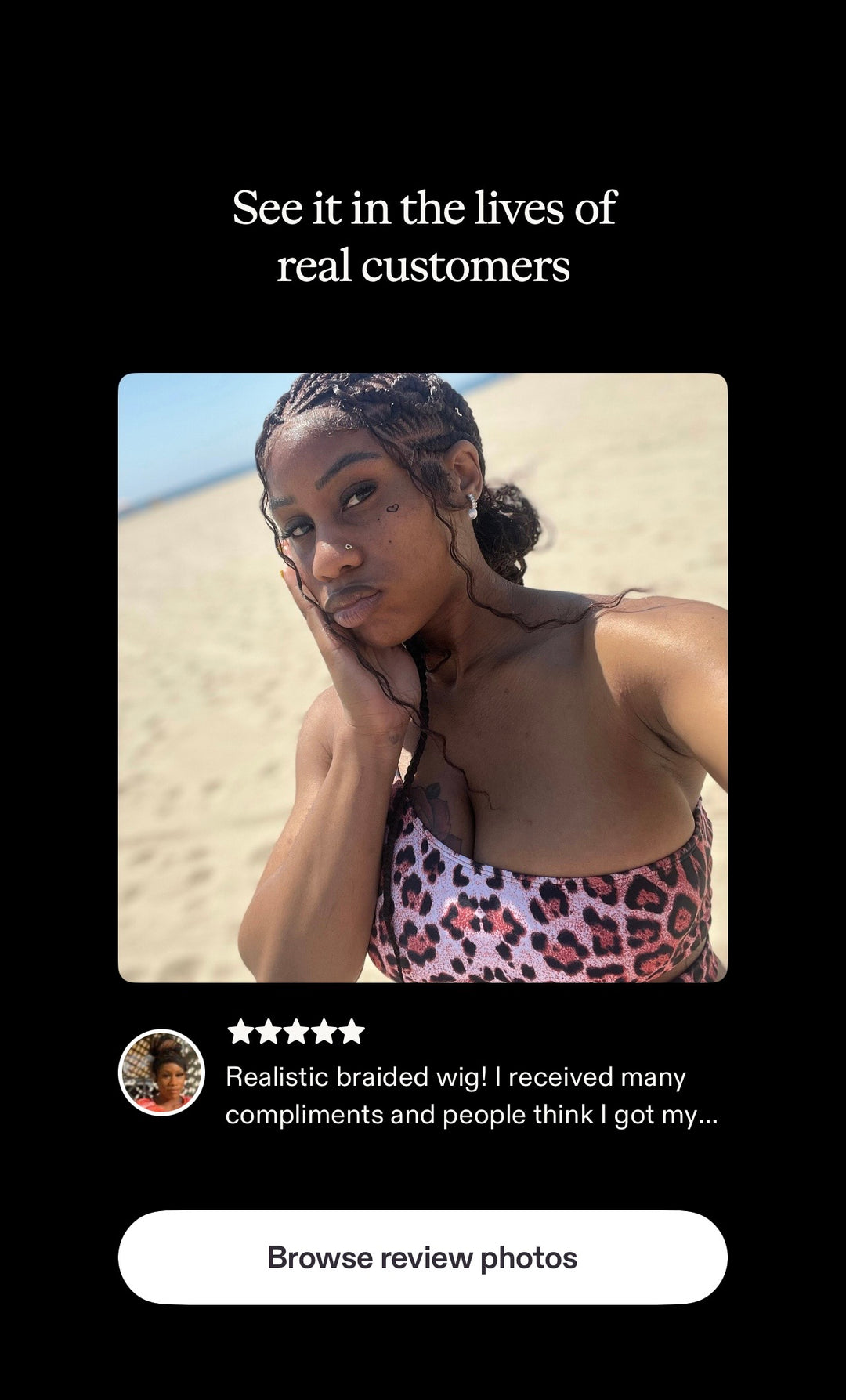 Trendy Stitch Cornrow Braids Wig for black Women