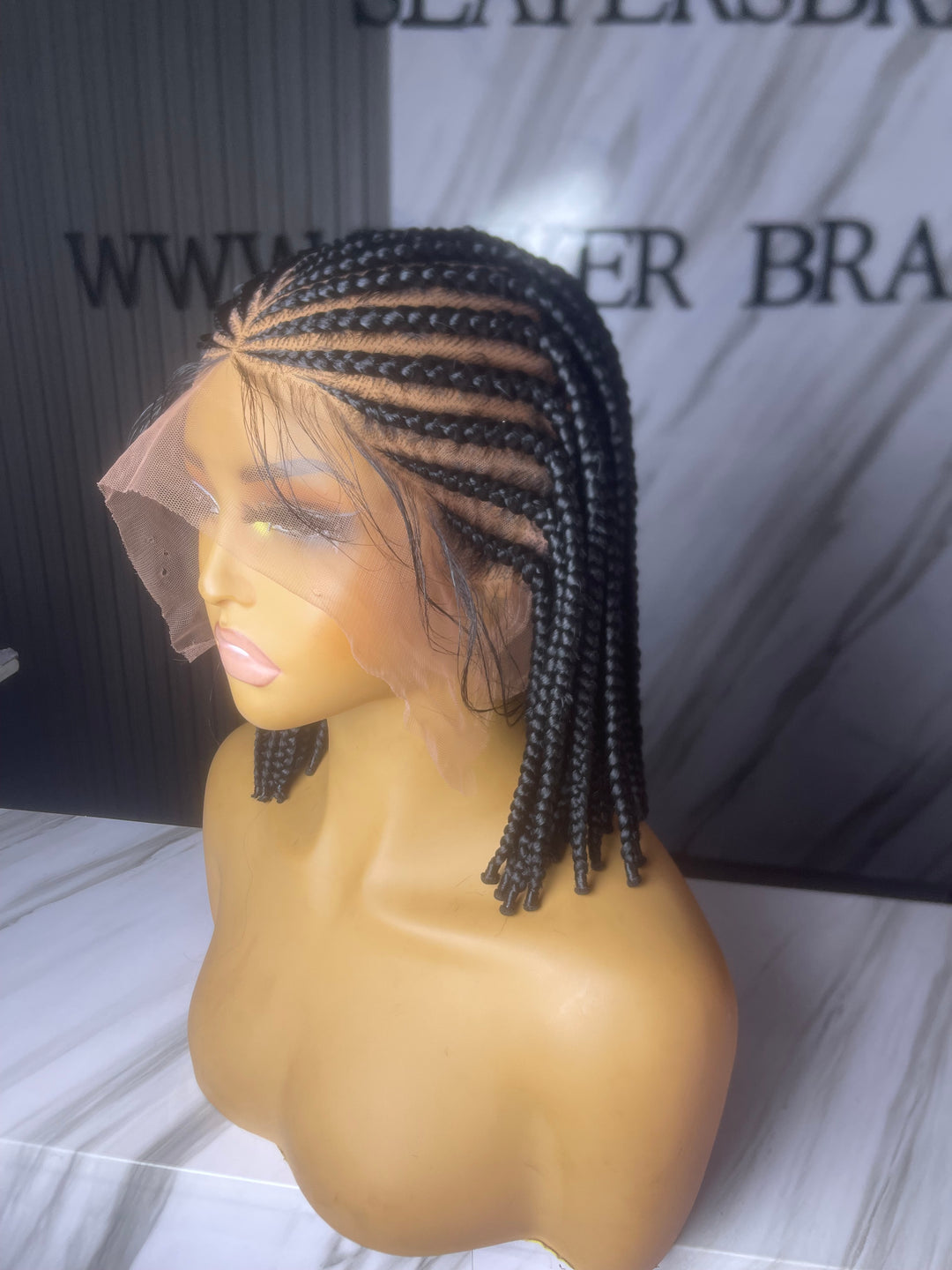Cornrow Bob Wig For Black Women -Nia unit