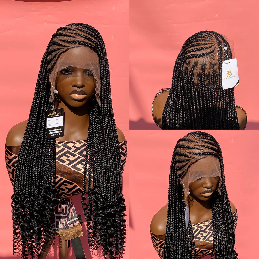 Fulani Cornrow Lemonade Braid -harida unit