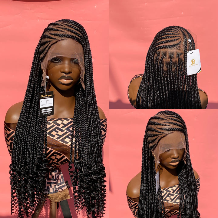 Fulani Cornrow Lemonade Braid -harida unit