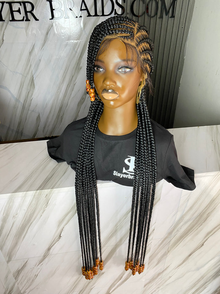 Protective Cornrow braidStyle: Ukachi