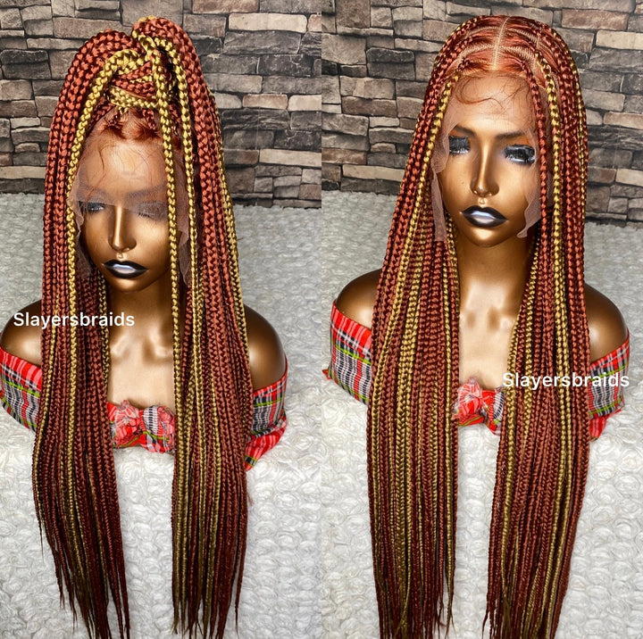 Premium Knotless Wig Glueless Everyday Wear Braids-Zirachi