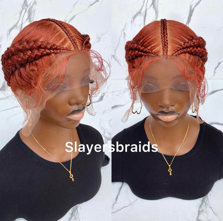 Glueless braided wigs- Alena 