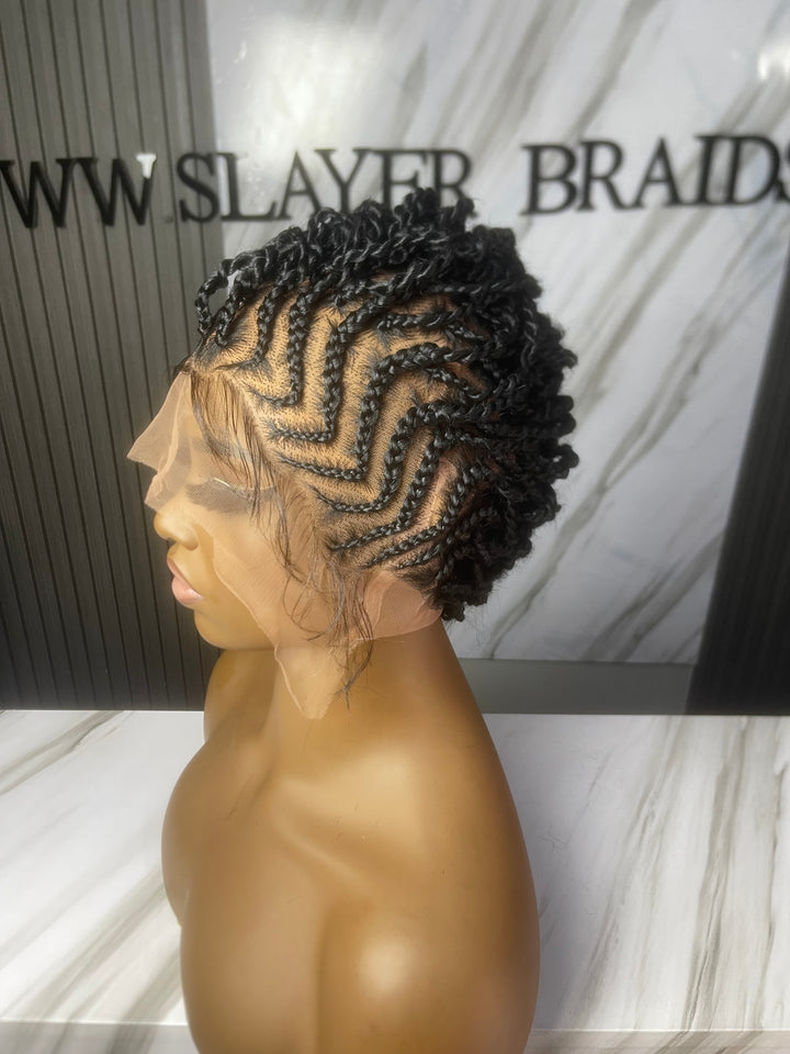 Glueless Beginner Friendly Natural Scalp Kinky Twist Hair -Serlea
