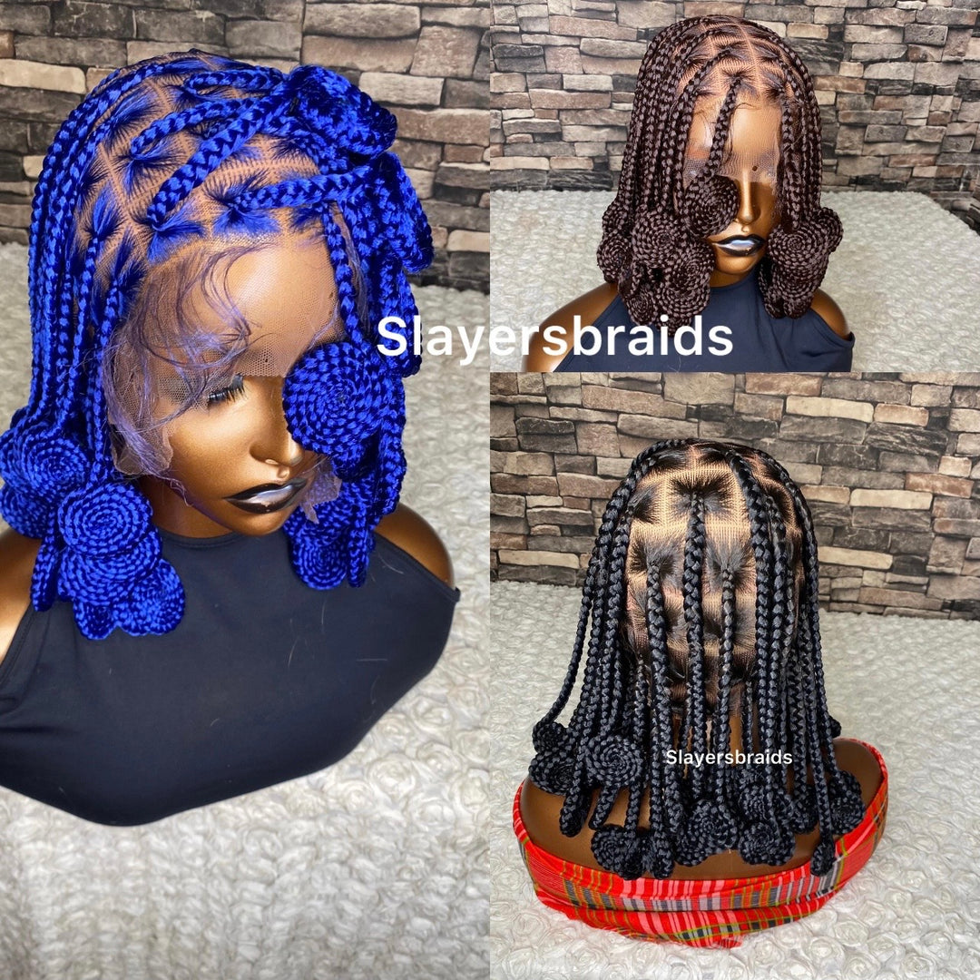 Koroba Knotless Glueless Braid Wig  -Bee