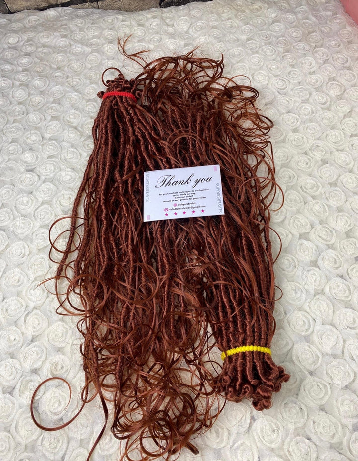 Premade Crochet Locs Handmade Extensions -Bimbo