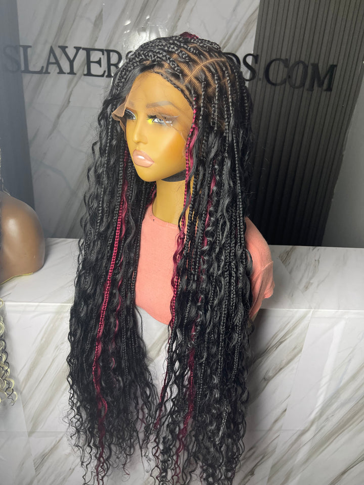 Premium Human Hair Wig|Lightweight|Fast Ship Global -Kesia