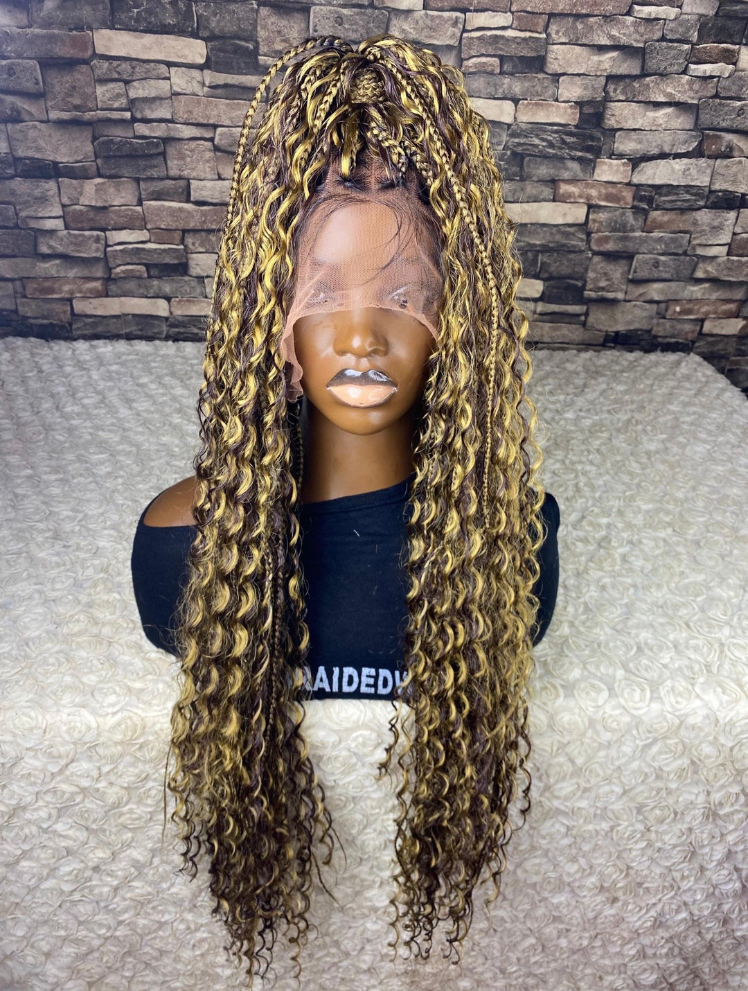 Glueless knotless Wig,BohoBraid Limited stock -Diana 33/27 mixed