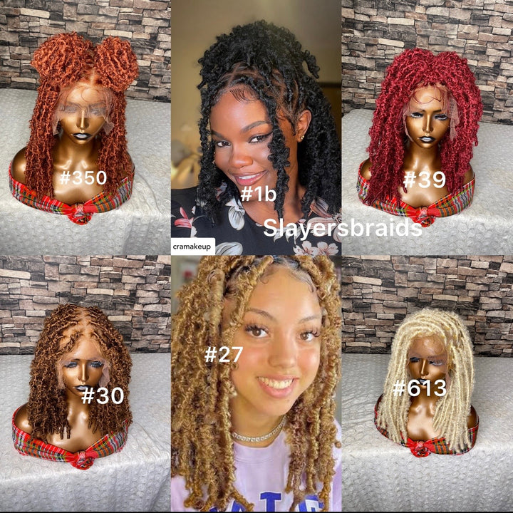 Distressed FauxLocs ButterflyLocs Wig  -Lasha