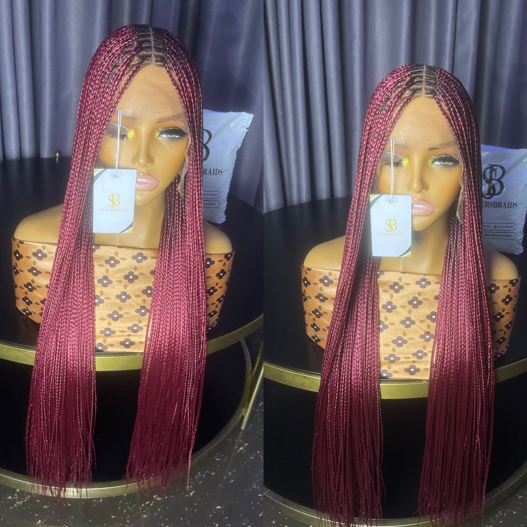 Glueless Knotless Black Women Hairstyle -Bora 