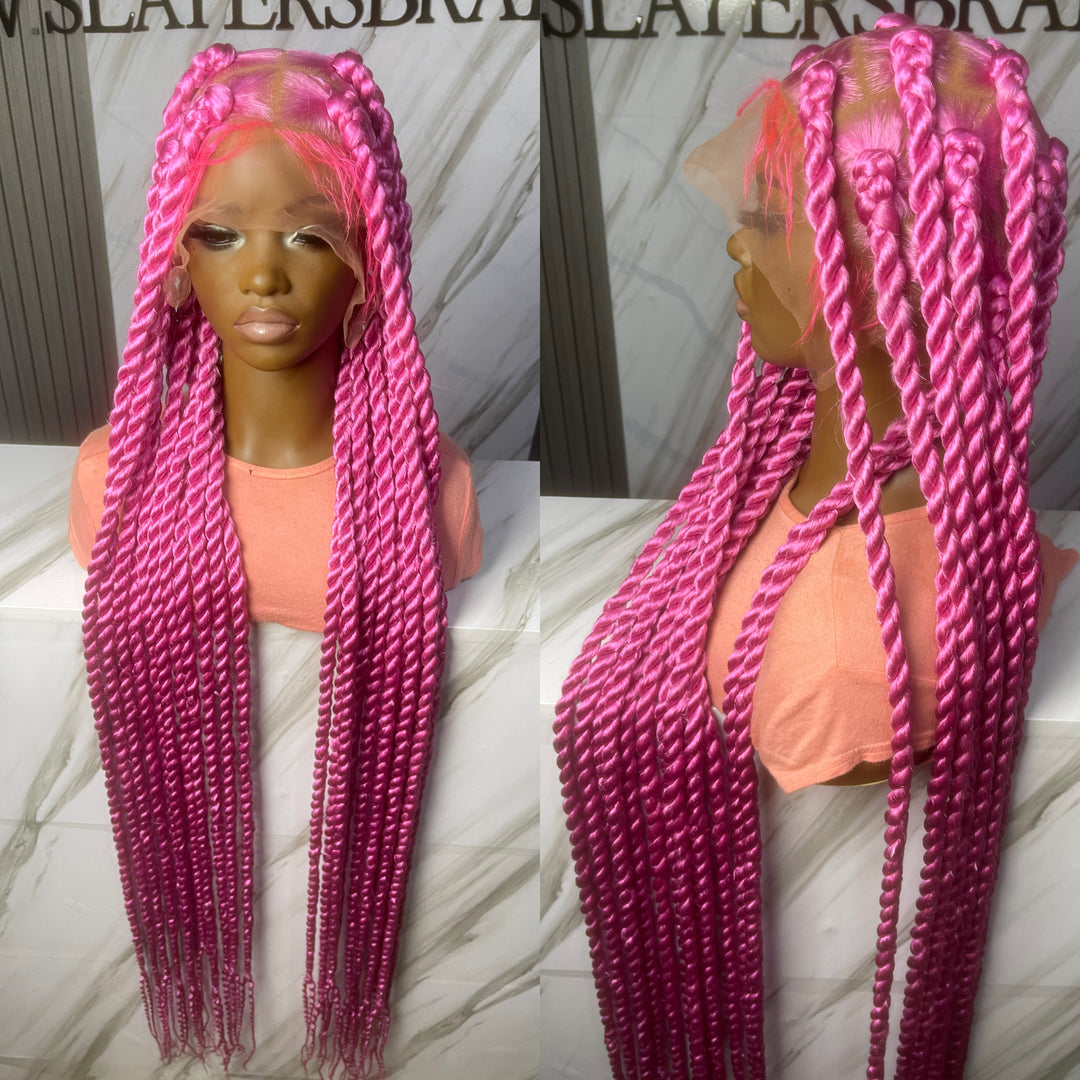 Senegalese Twist Protective Hairstyle -Tonia